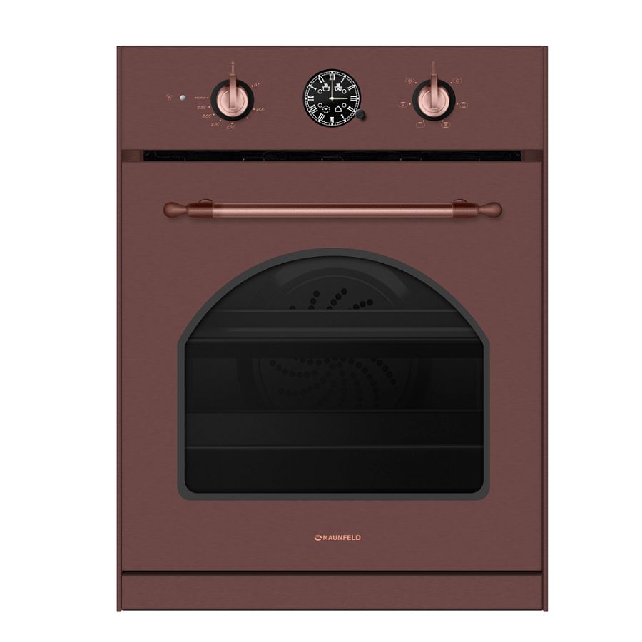 Электрический духовой шкаф Maunfeld Meoxn 376Rcc Ta медный