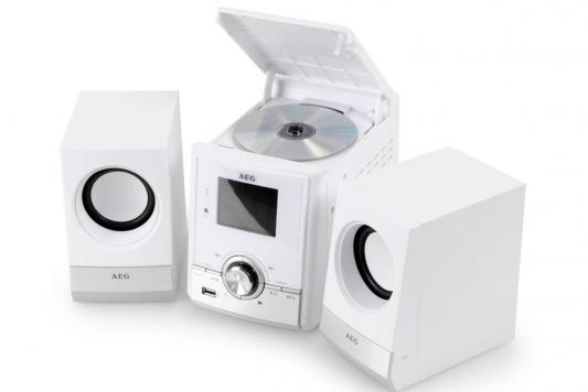 AEG MC 4461 BT, White микросистема