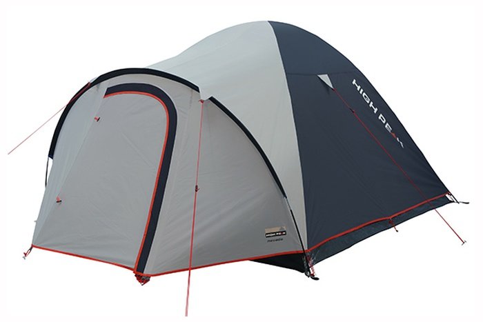 Палатка High Peak "Nevada 4", цвет: светло-серый, темно-серый, 290 х 240 х 130 см.