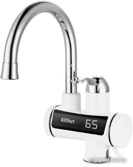 Проточный электрический водонагреватель-кран Kitfort KT-4026
