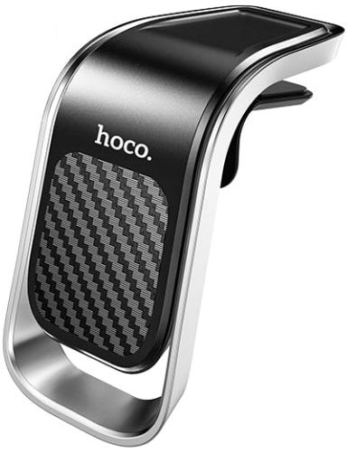 Автомобильный держатель Hoco CA74 Universe (черный/серебристый)