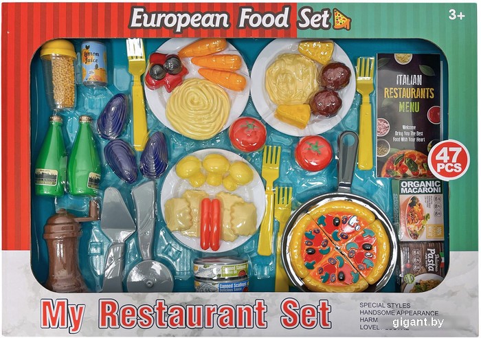Набор игрушечной посуды Sharktoys Посуда и продукты 22200049