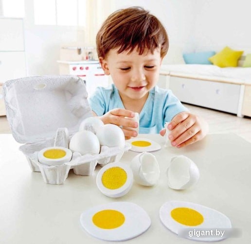 Набор игрушечных продуктов Hape Яйца E3156-HP