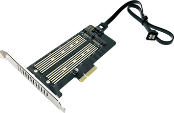 Адаптер для подключения M.2 накопителей Espada PCIe2M2