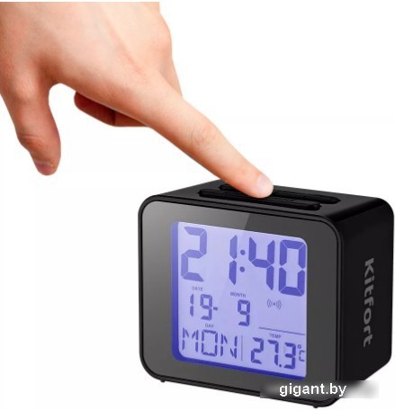 Настольные часы Kitfort KT-3303-1 (черный)