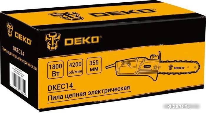 Электрическая пила Deko DKEC14