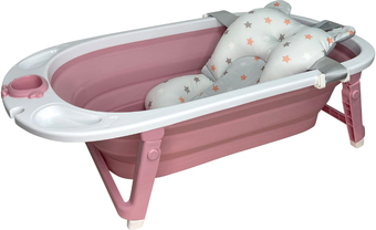 Ванночка для купания Bubago Amaro (спокойный розовый)