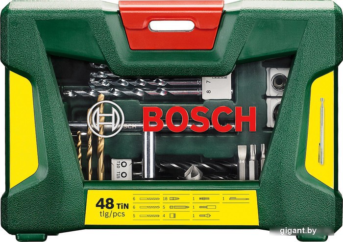 Универсальный набор инструментов Bosch V-Line Titanium 2607017314 48 предметов