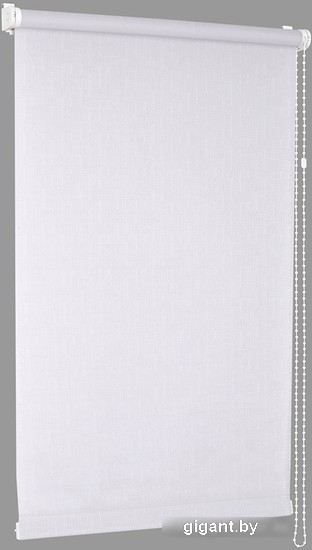 Мини рулонные шторы Delfa Сантайм Лен СРШ-01 МД2800 52x170 (белый)