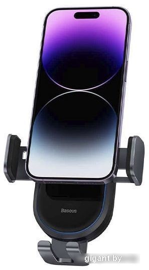 Держатель для смартфона Baseus LightChaser Series Wireless Charging Electric Car Mount 15W C40355900121-00