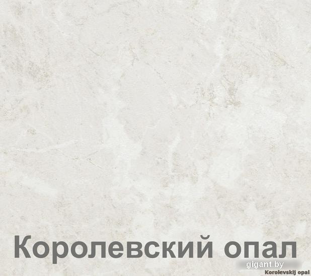 Угловая кухня Кортекс-мебель Корнелия Экстра 1.5x1.7м (белый/береза/королевский опал)