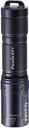 Фонарь Fenix E01 V2.0 (черный)