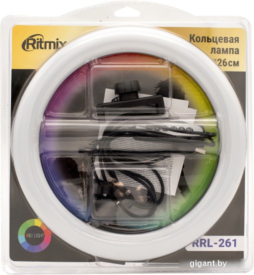 Кольцевая лампа Ritmix RRL-261